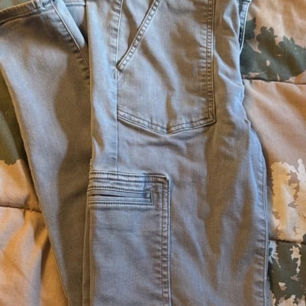 Stylish Gray Denim Jeans